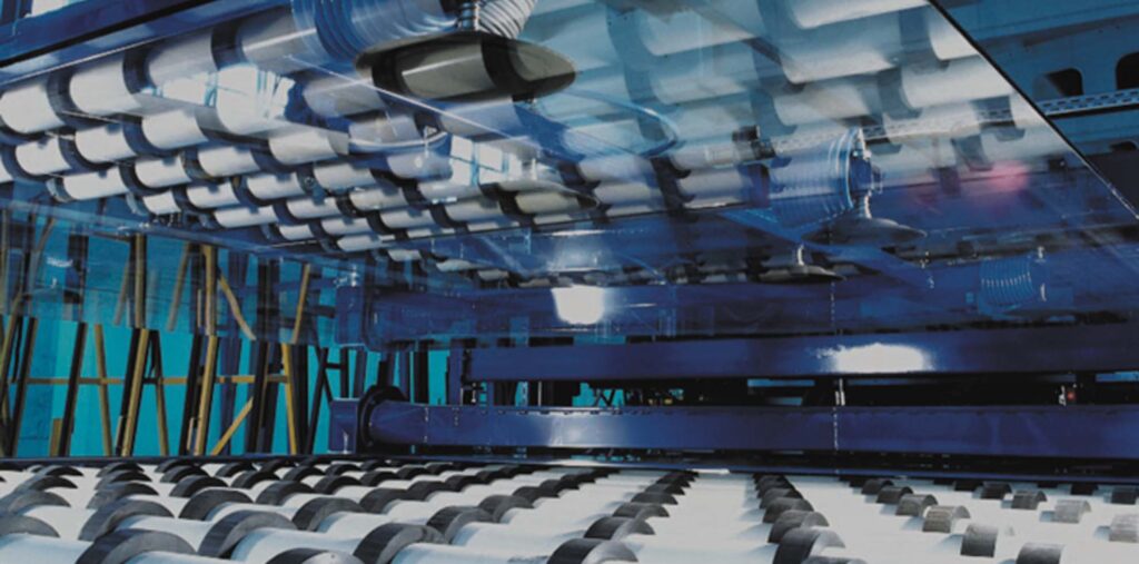 Through-glass via substrate application