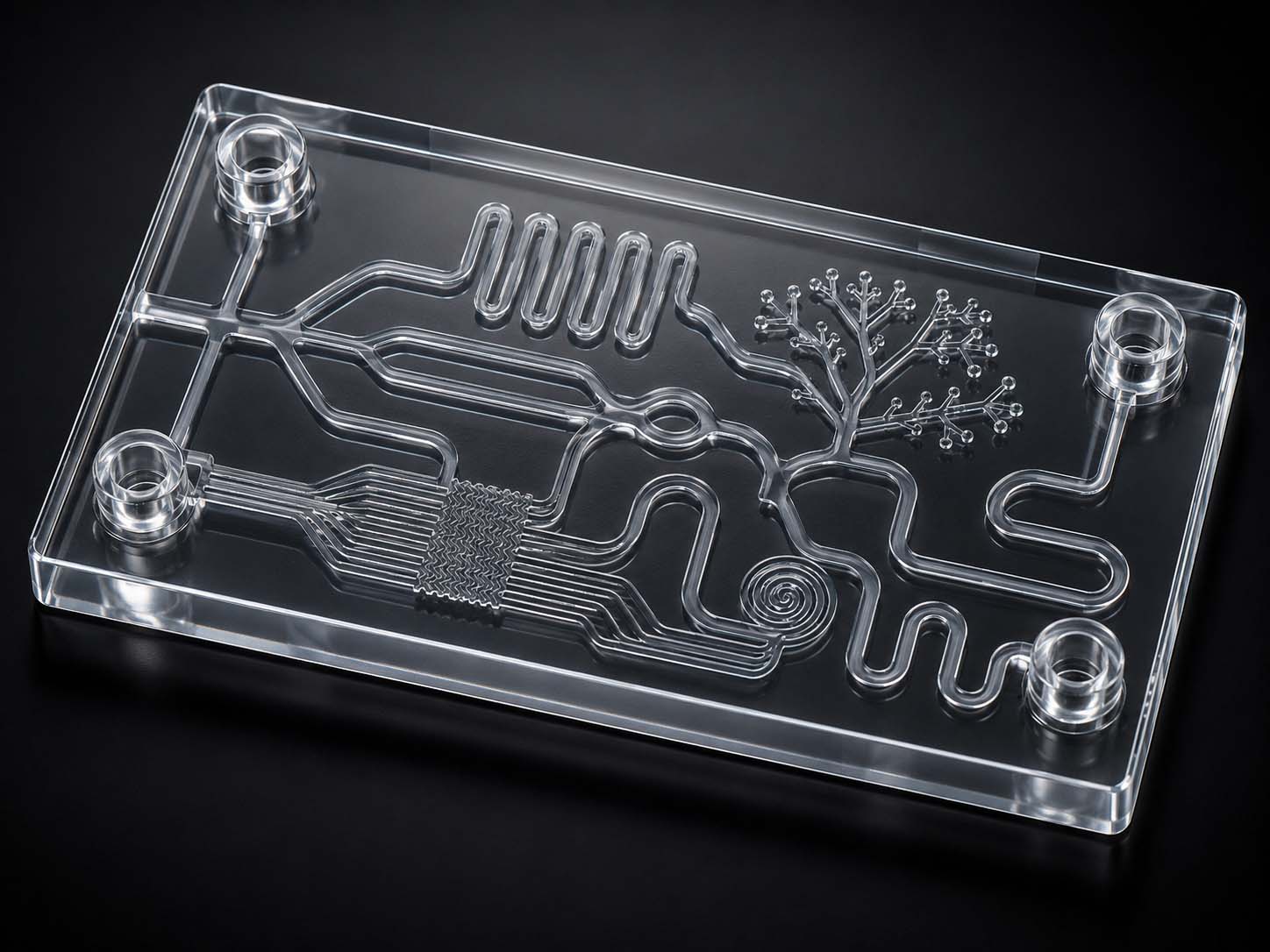 Custom Glass Microfluidic Chips & Devices