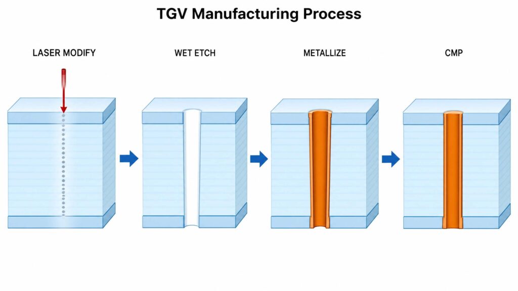 TGV Manufacturing Process