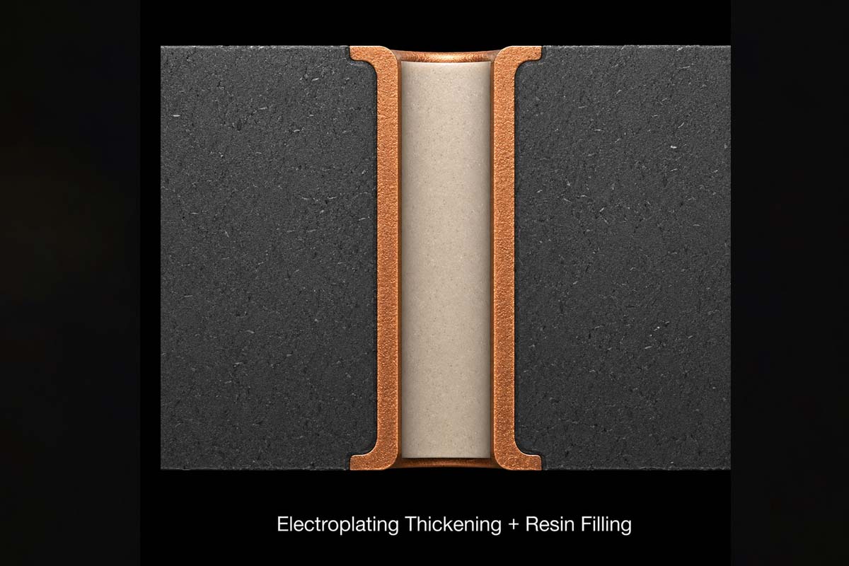 Microvia Metal Filling Technology
